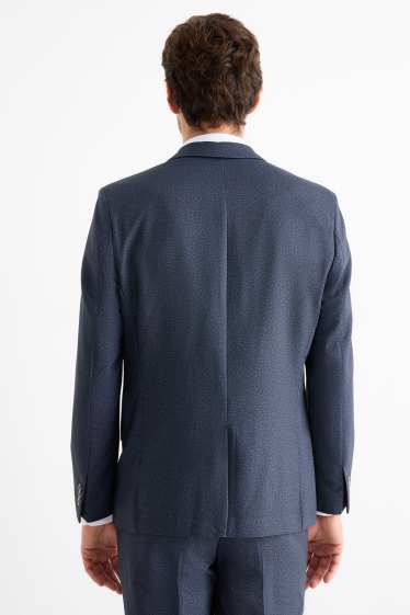 Bărbați - Sacou modular - slim fit - Flex - albastru închis