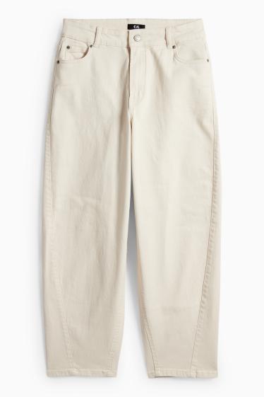 Femei - Pantaloni - bej deschis