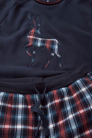 Bărbați - Pijama - albastru închis