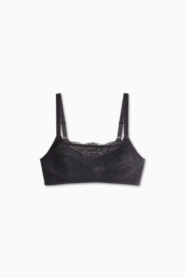 Femei - Sutien post-mastectomie fără armătură - negru