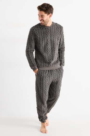 Bărbați - Pijama - gri