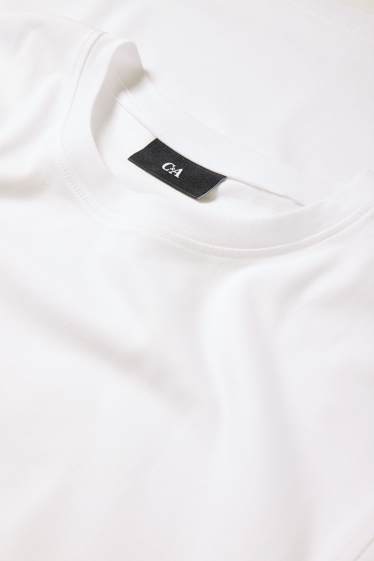 Bărbați - Multipack 3 buc. - tricou - regular fit - alb