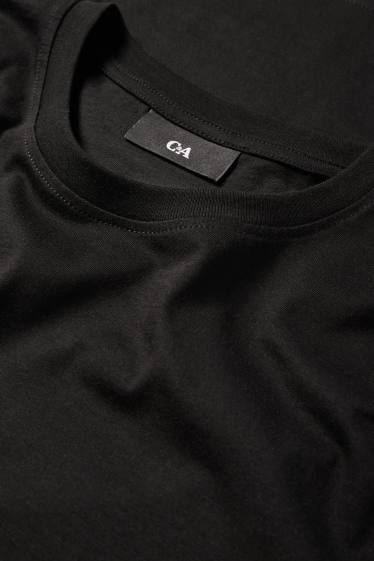 Bărbați - Multipack 3 buc. - tricou - regular fit - negru