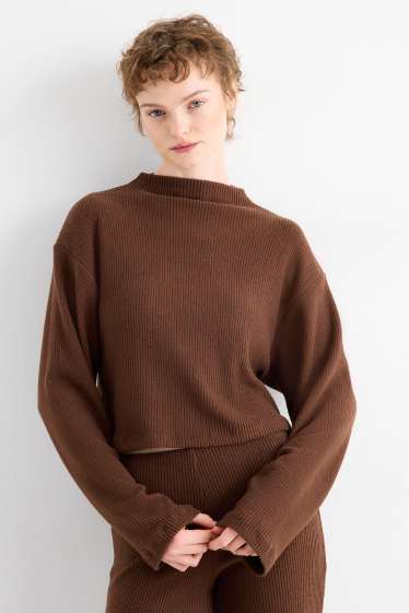 Femmes - T-shirt - marron