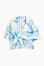 alb / albastru deschis