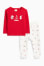 red / white