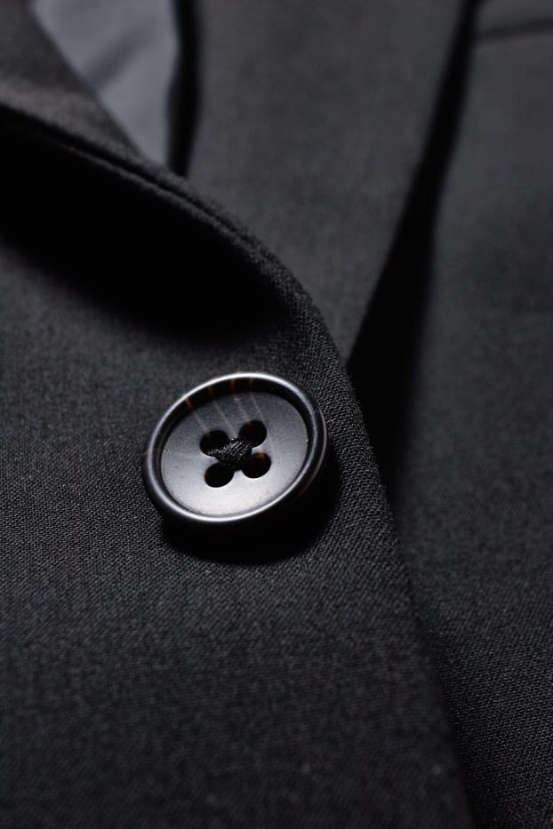 Bărbați - Sacou modular - regular fit - Flex - LYCRA®  - negru