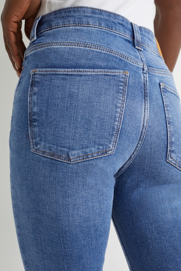 Dámské - Slim jeans - mid waist - LYCRA®  - džíny - modré