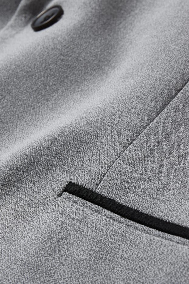 Heren - Colbert uit het combi-systeem - slim fit - Flex - LYCRA® - licht grijs-mix
