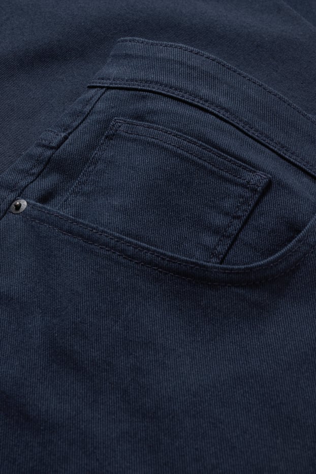 Bărbați - Pantaloni - regular fit - albastru închis