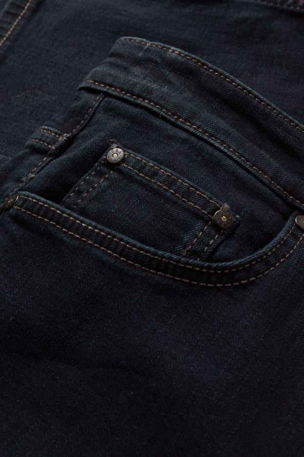 Bărbați - Straight jeans - LYCRA® - denim-albastru închis
