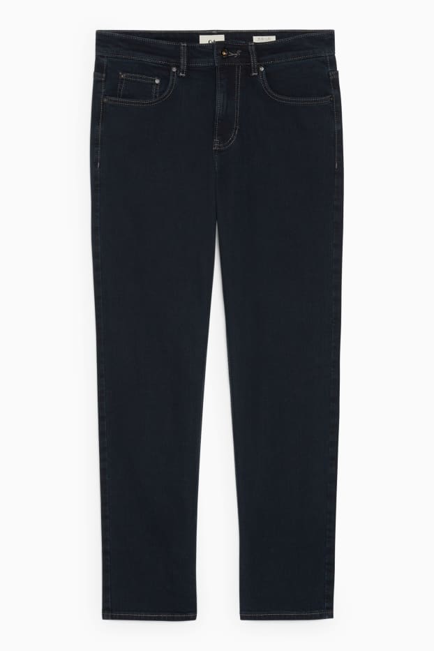 Bărbați - Straight jeans - LYCRA® - denim-albastru închis