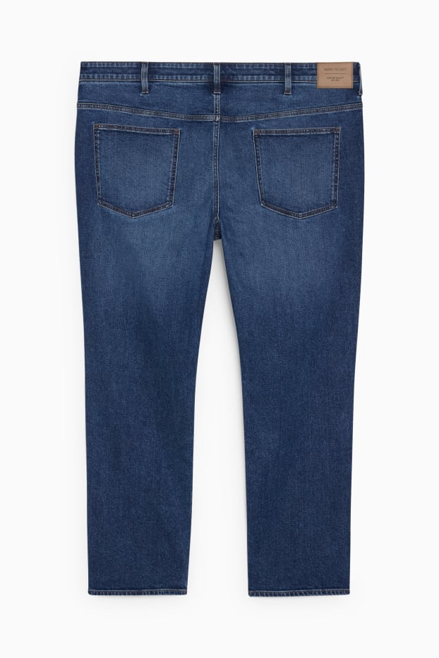 Bărbați - Straight jeans - LYCRA® - denim-albastru
