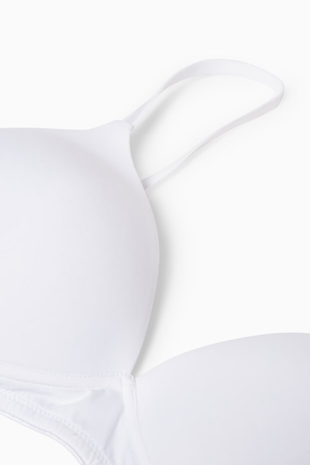 Femei - Multipack 2 buc. - sutien fără armătură - vătuit - LYCRA® - alb