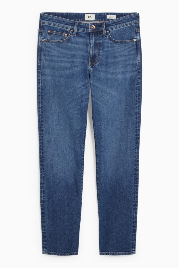 Bărbați - Straight jeans - LYCRA® - denim-albastru