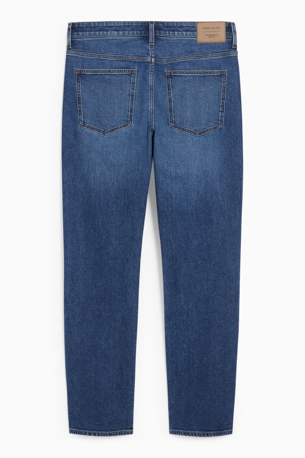 Bărbați - Straight jeans - LYCRA® - denim-albastru