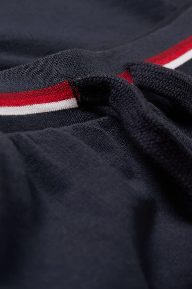 Herren - Pyjamashorts - dunkelblau