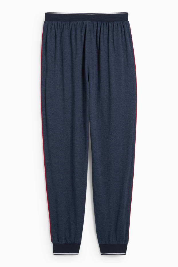 Bărbați - Pantaloni de pijama - albastru închis