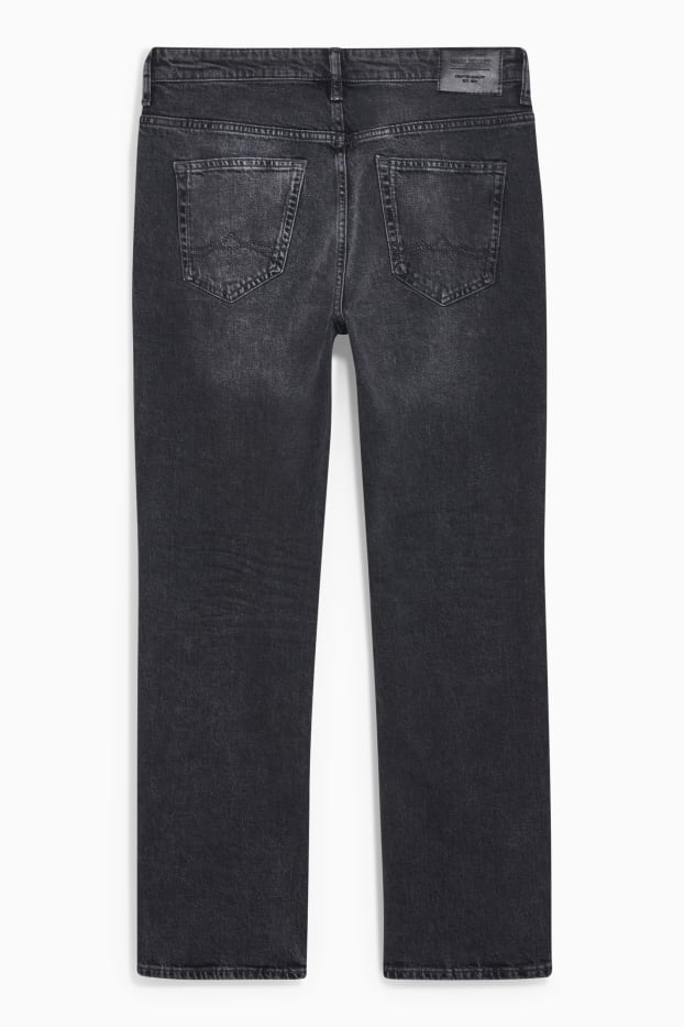 Bărbați - Regular jeans - LYCRA® - denim-gri închis