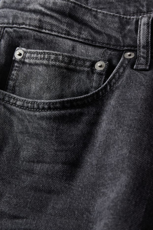 Bărbați - Regular jeans - LYCRA® - denim-gri închis
