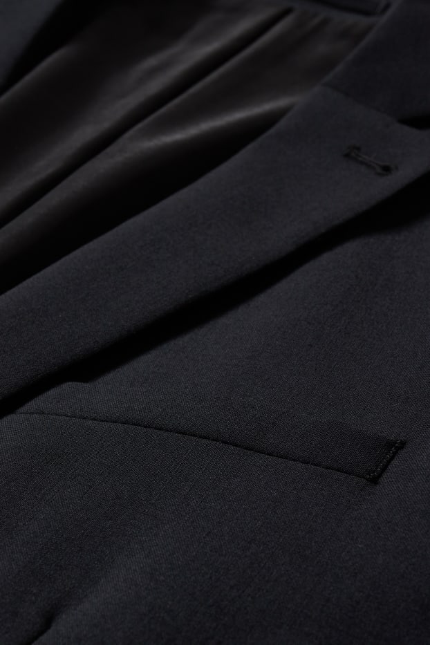 Bărbați - Sacou modular - slim fit - Flex - LYCRA® - negru