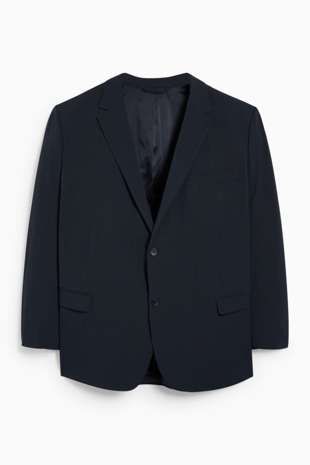 Bărbați - Sacou modular - regular fit - Flex  - albastru închis
