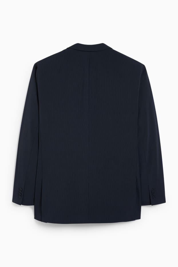 Bărbați - Sacou modular - regular fit - Flex  - albastru închis
