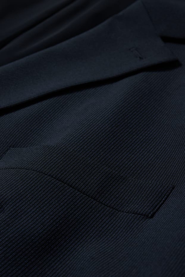 Bărbați - Sacou modular - regular fit - Flex  - albastru închis