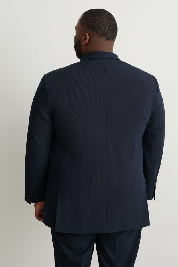Bărbați - Sacou modular - regular fit - Flex  - albastru închis