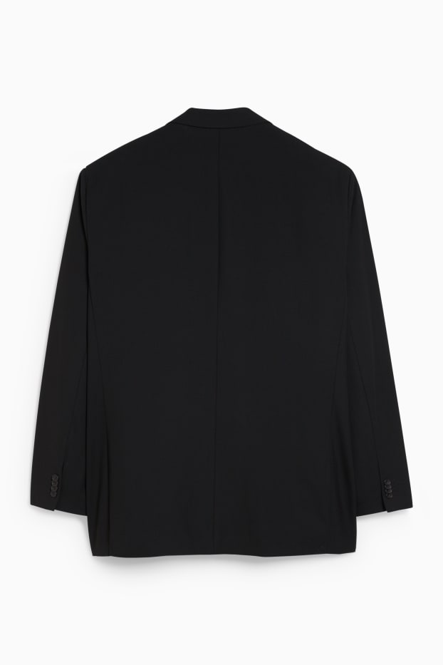 Bărbați - Sacou modular - regular fit - Flex - stretch - LYCRA® - negru