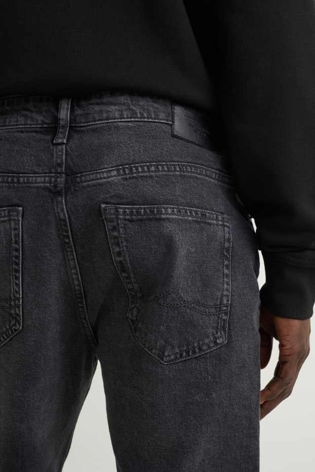 Bărbați - Regular jeans - LYCRA® - denim-gri închis