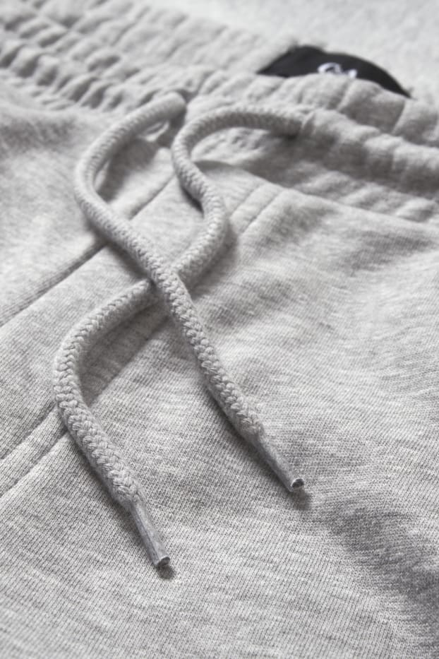 Bărbați - Pantaloni de trening - gri deschis melanj