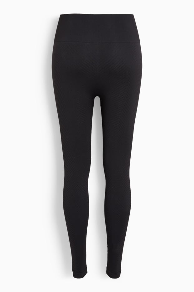Femei - Colanți - fără cusături - LYCRA® - negru