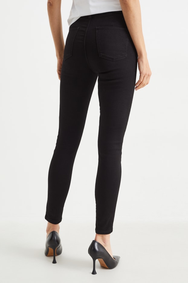 Femei - Multipack 2 buc. - jegging jeans - talie înaltă - negru