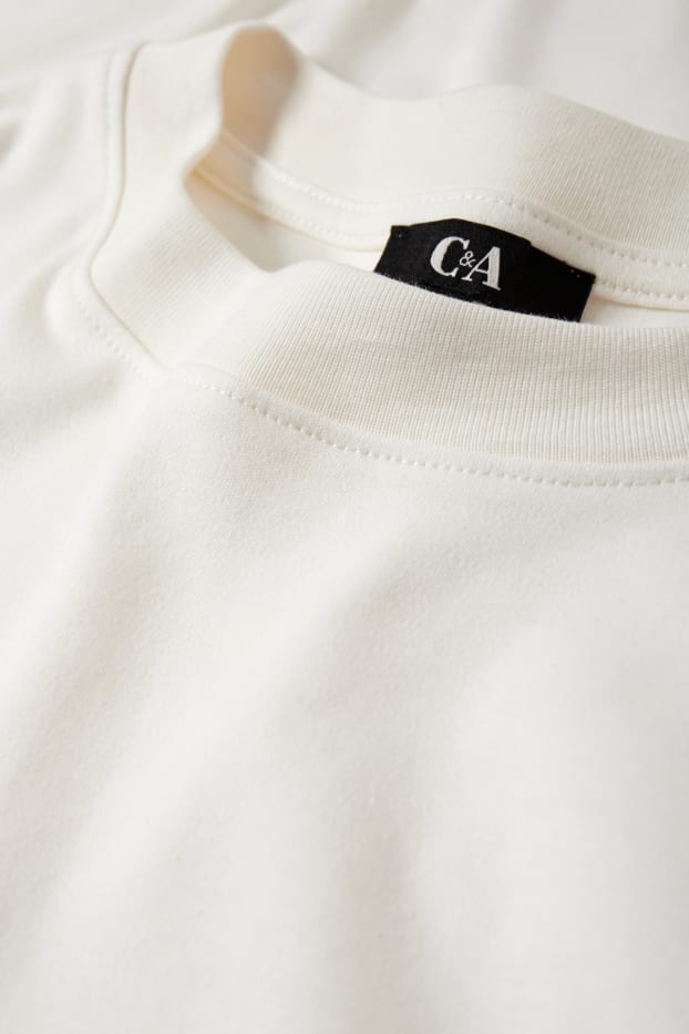 Femei - Tricou - alb-crem