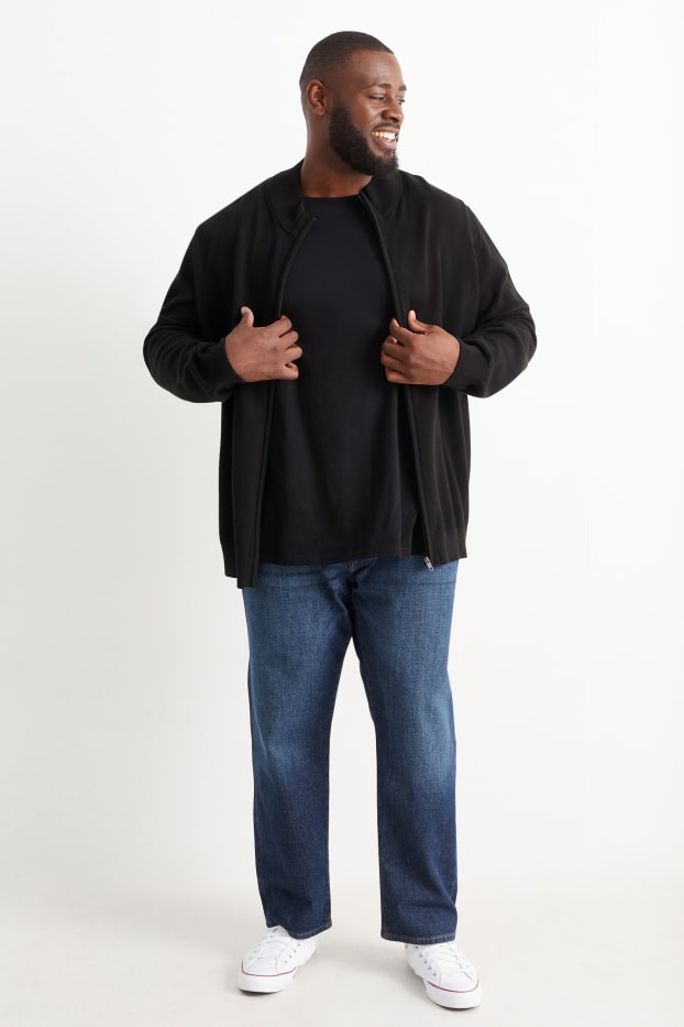 Bărbați - Regular jeans - LYCRA® - denim-albastru închis