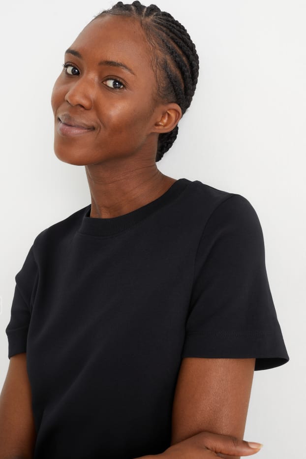 Femei - Tricou - negru