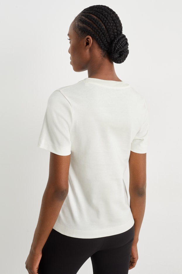 Femei - Tricou - alb-crem