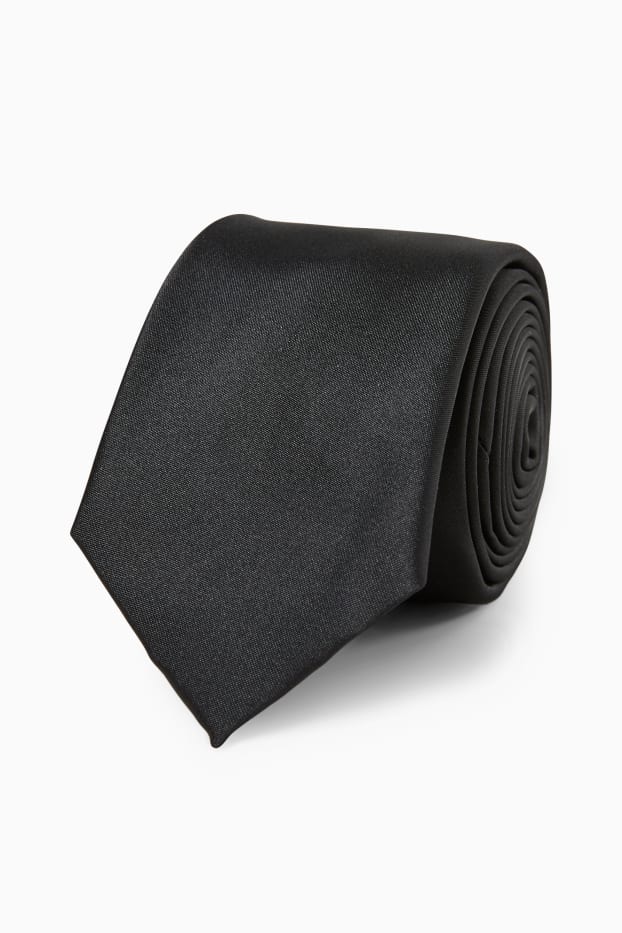 Men - Tie - black