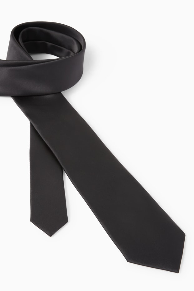 Men - Tie - black