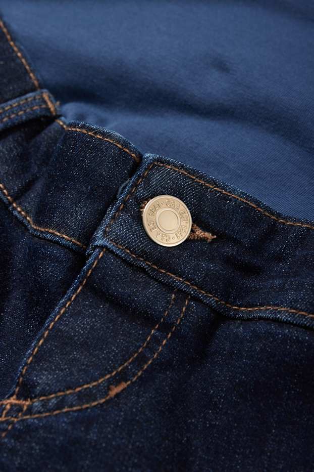 Femei - Jeans gravide - slim jeans - LYCRA® - denim-albastru închis