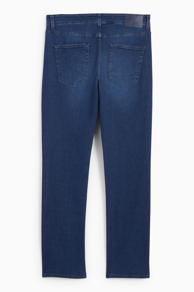 Bărbați - Premium Denim by C&A - straight jeans - LYCRA® - denim-albastru închis