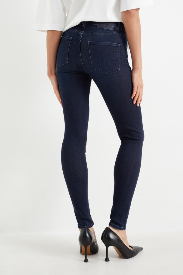Femei - Premium Denim by C&A - skinny jeans - talie medie - LYCRA® - denim-albastru închis