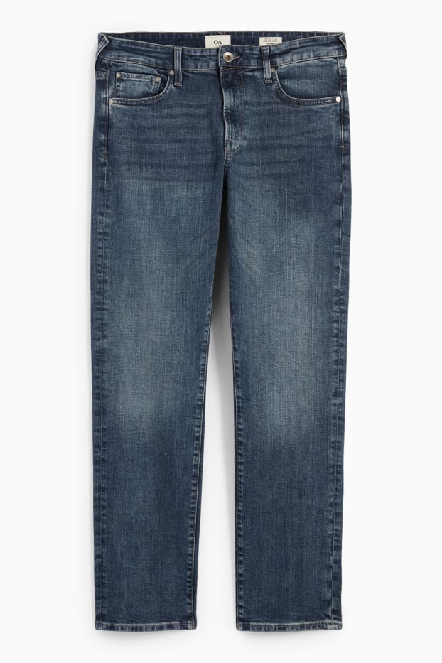 Bărbați - Straight jeans - LYCRA® - denim-albastru închis