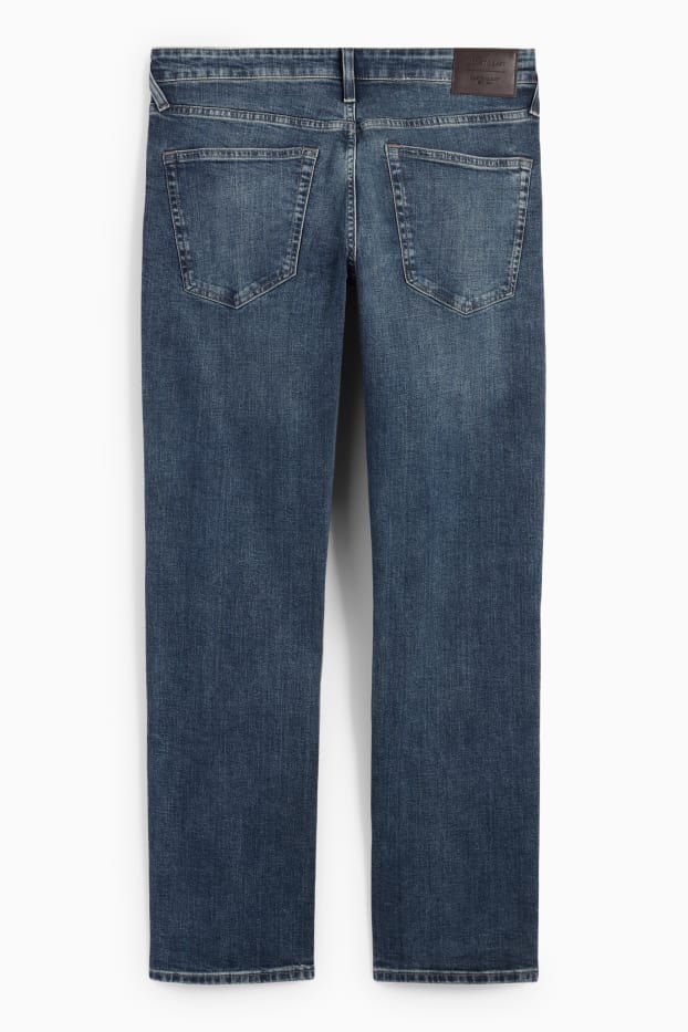 Bărbați - Straight jeans - LYCRA® - denim-albastru închis
