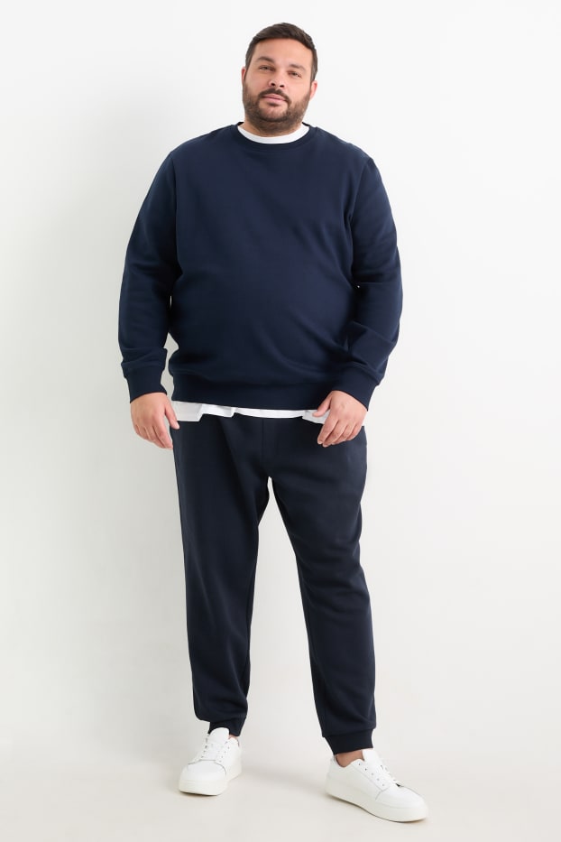 Bărbați - Pantaloni de trening - albastru închis