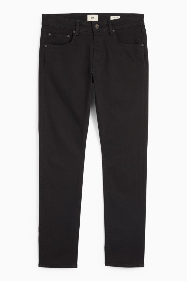 Bărbați - Slim jeans - LYCRA® - negru