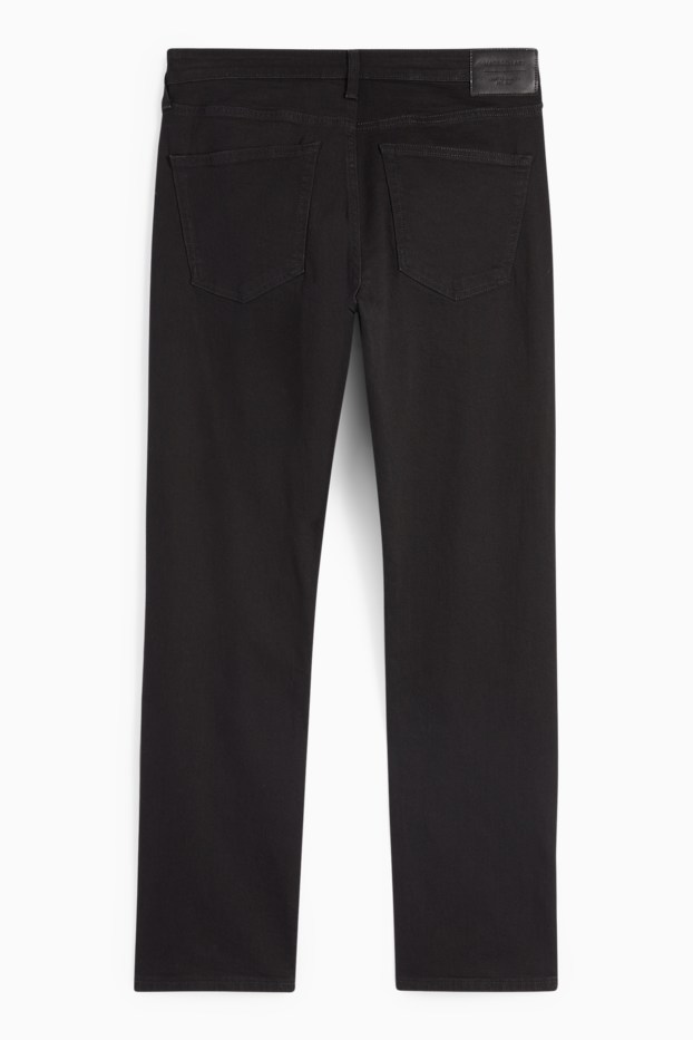 Bărbați - Straight jeans - LYCRA® - negru