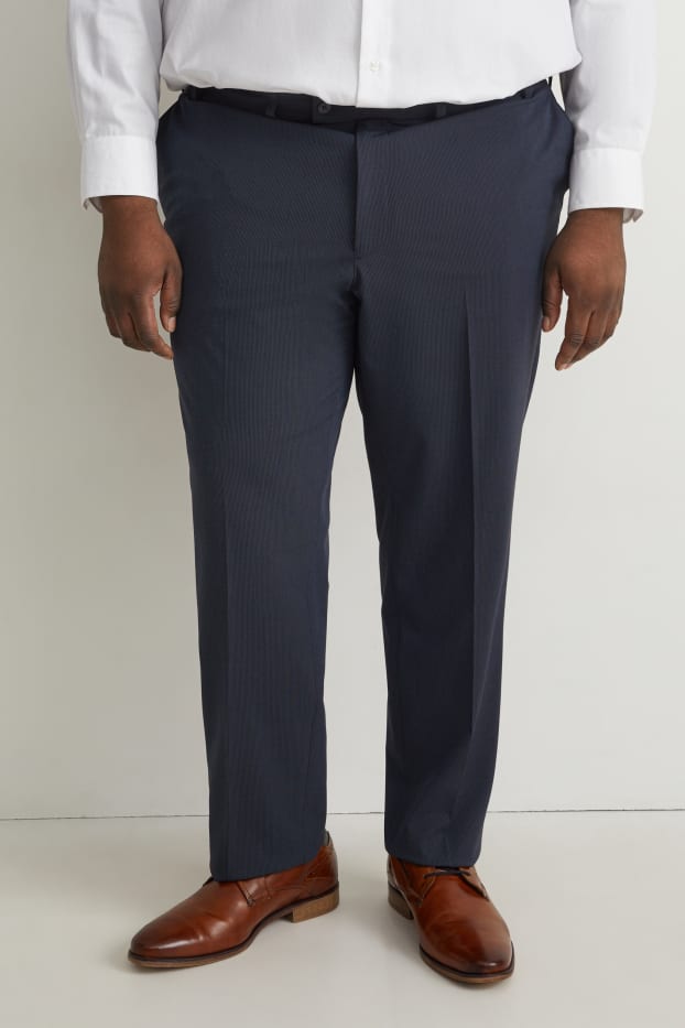 Bărbați - Pantaloni modulari - regular fit - Flex - albastru închis