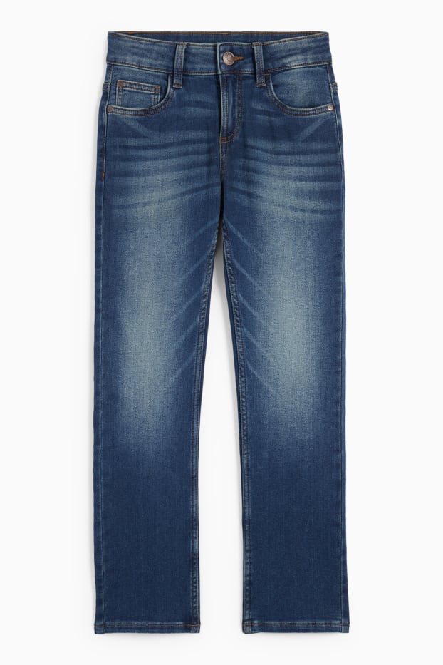 Copii - Băieți - Straight jeans - denim-albastru